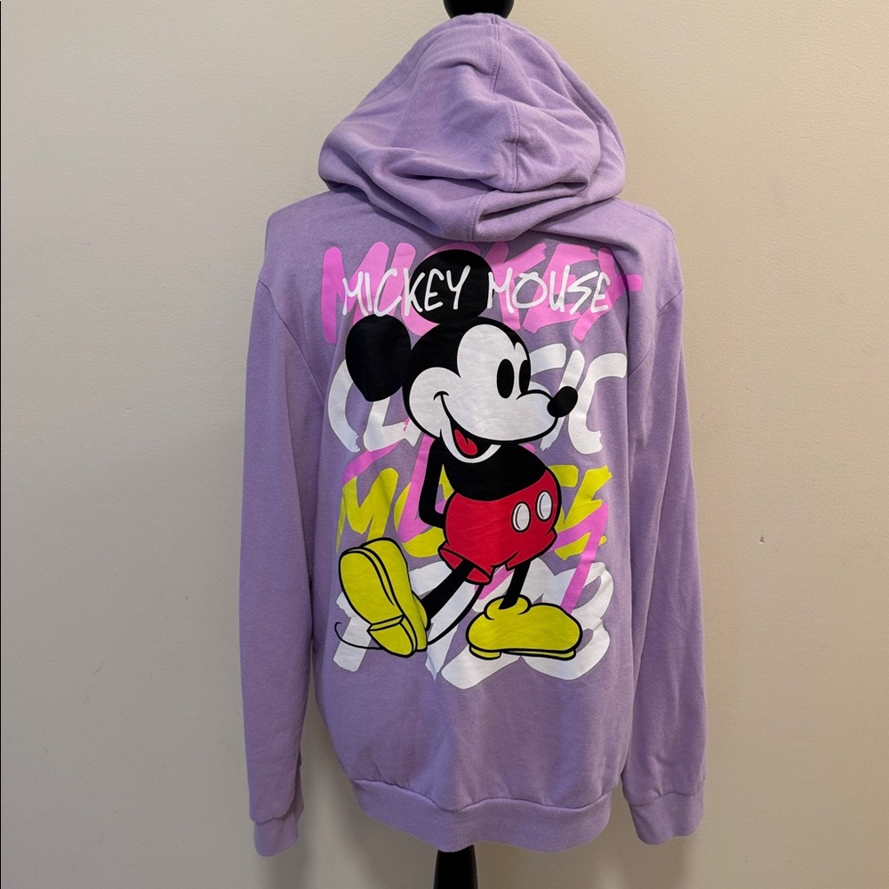 Disney Purple Mickey Mouse Hoodie - Picture 2 of 2